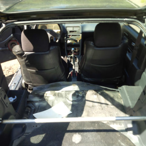 1989 Black Honda CRX