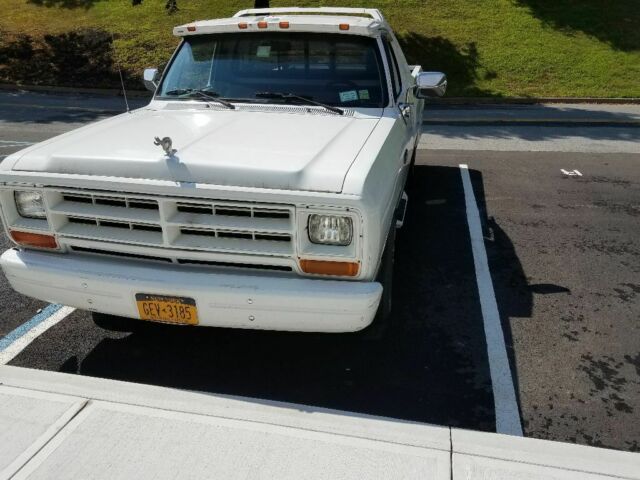 1989 White Dodge Other Pickups Crew Cab Pickup