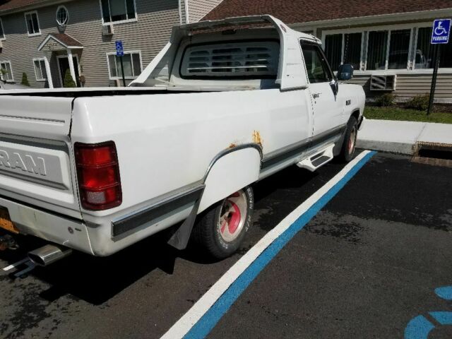 1989 White Dodge Other Pickups Crew Cab Pickup