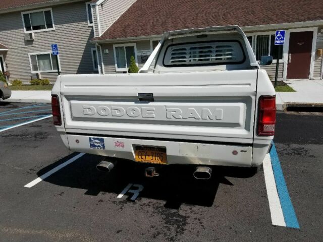 1989 White Dodge Other Pickups Crew Cab Pickup