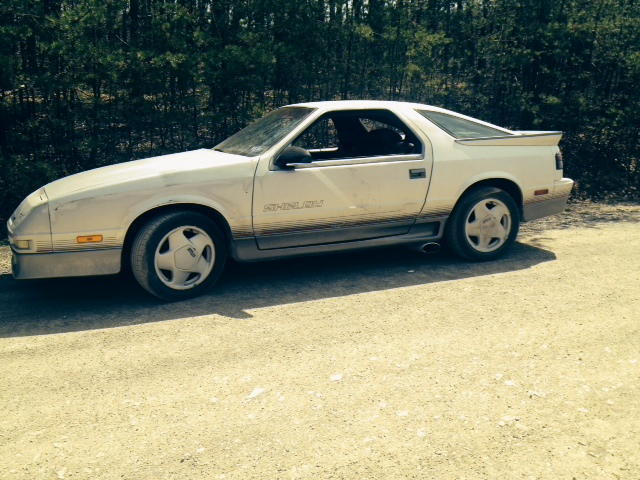 1989 Silver Dodge Daytona Coupe