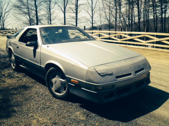 1989 Silver Dodge Daytona Coupe
