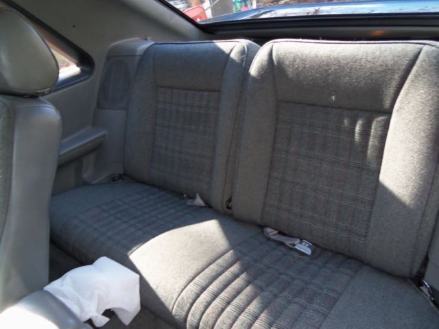 1989 Black Ford Mustang Hatchback