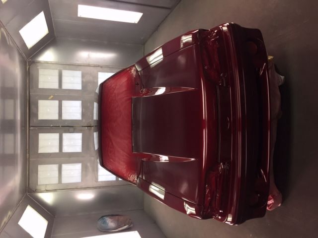 1989 Red Ford Mustang Hatchback