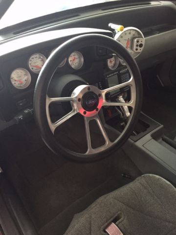 1989 Red Ford Mustang Hatchback