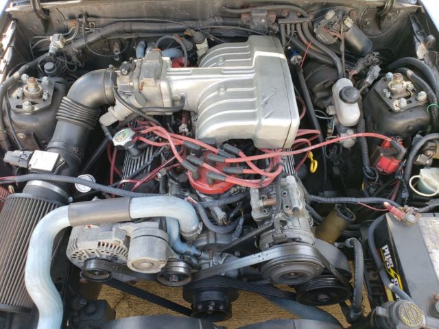 1989 Black Ford Mustang Hatchback