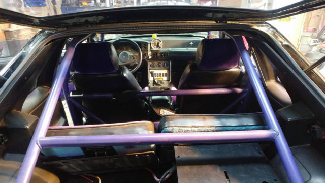 1989 Black Ford Mustang Hatchback