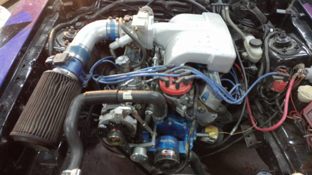1989 Black Ford Mustang Hatchback