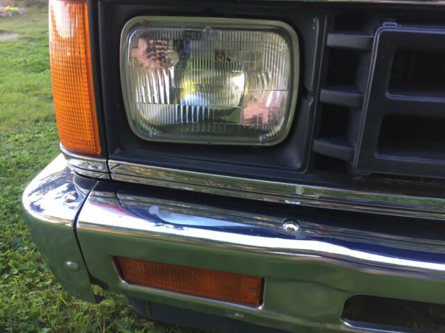 1989 Blue Dodge Power Ram 50 Extended Cab Pickup