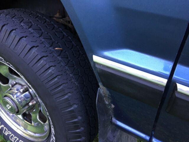 1989 Blue Dodge Power Ram 50 Extended Cab Pickup