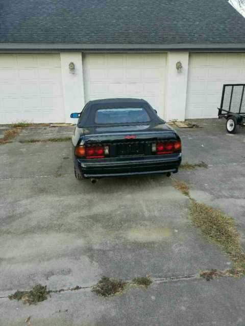 1989 Black Mazda RX-7 Convertible