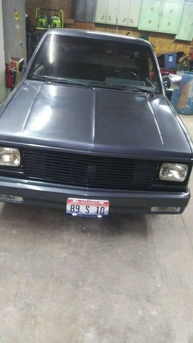 1989 Gray Chevrolet S-10 Standard Cab Pickup