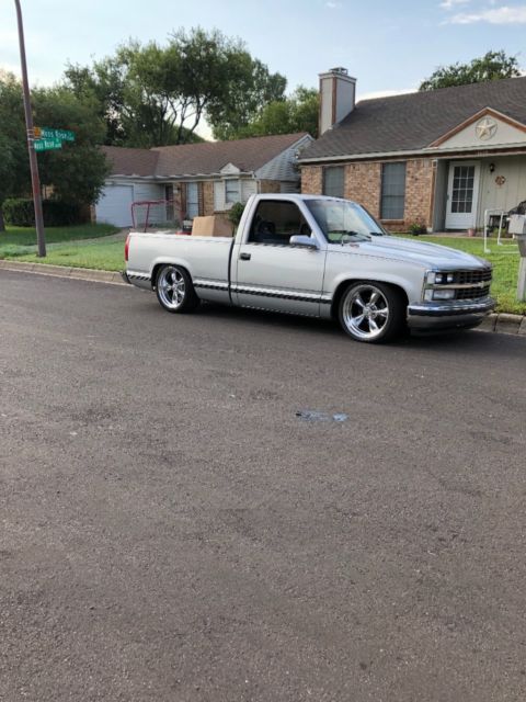 1989 Silver Chevrolet C-10 Coupe