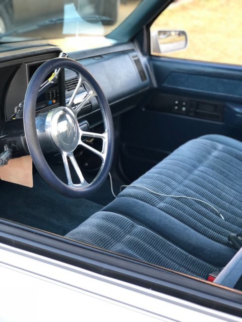 1989 Silver Chevrolet C-10 Coupe