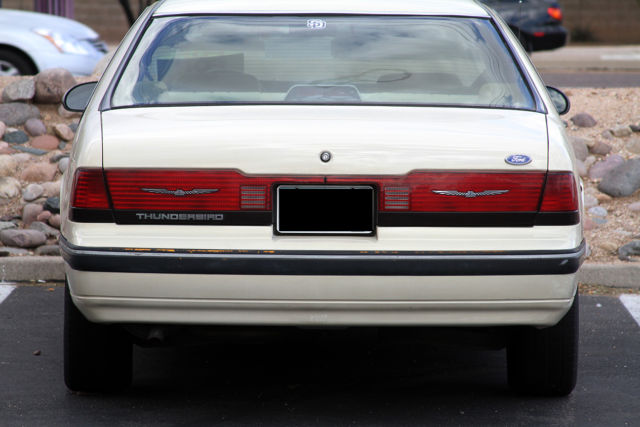 1989 Adobe Pastel Ford Thunderbird Coupe