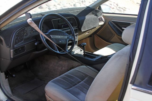 1989 Adobe Pastel Ford Thunderbird Coupe