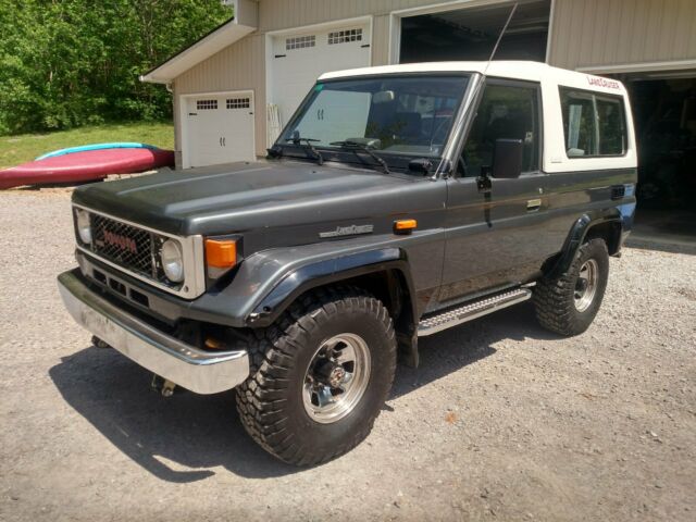 1980 Gray Toyota Land Cruiser Convertible
