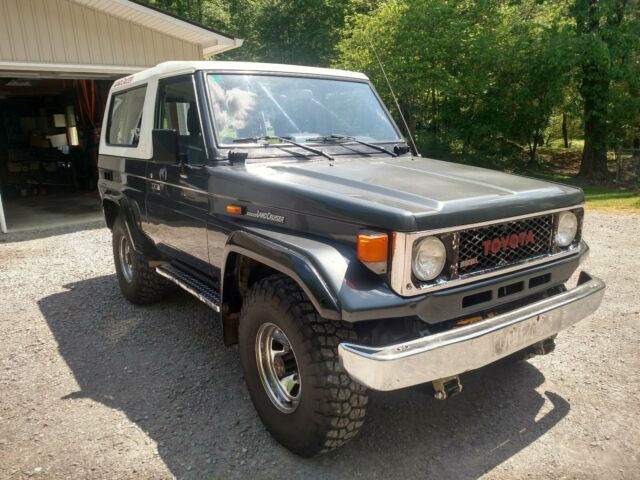 1980 Gray Toyota Land Cruiser Convertible