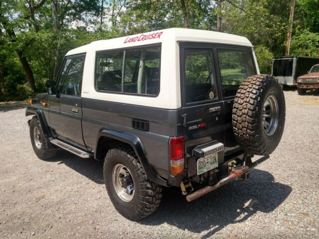 1980 Gray Toyota Land Cruiser Convertible