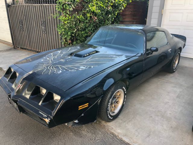 1979 Black Pontiac Trans Am Coupe