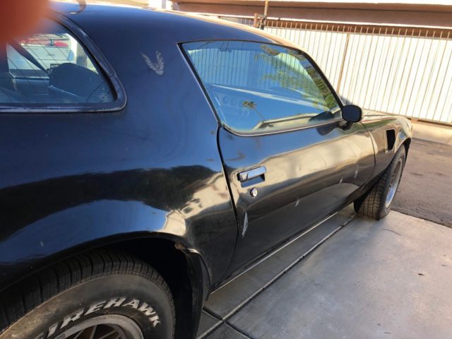 1979 Black Pontiac Trans Am Coupe