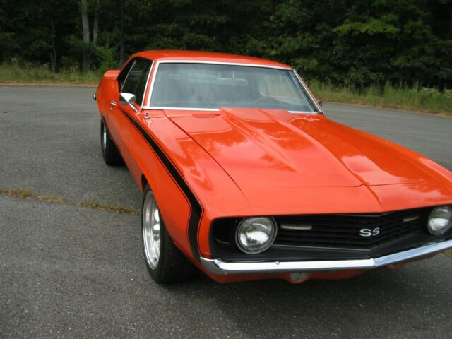 1969 Orange Chevrolet Camaro Coupe