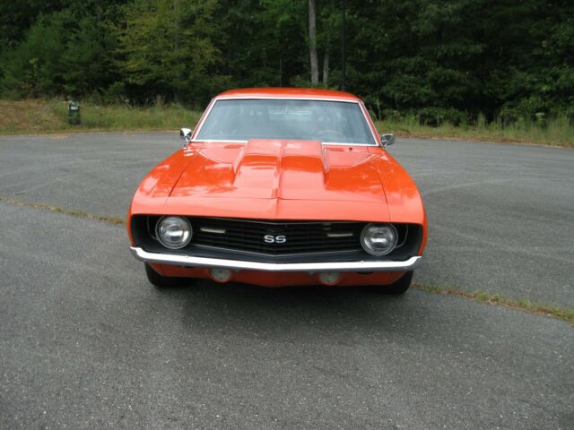 1969 Orange Chevrolet Camaro Coupe