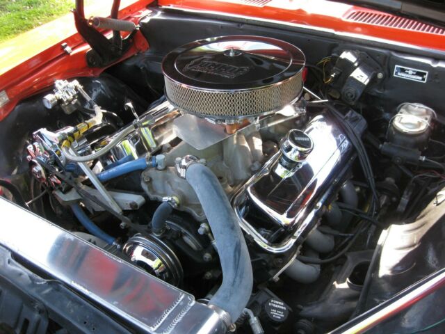 1969 Orange Chevrolet Camaro Coupe