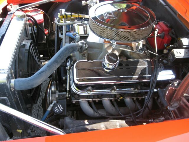 1969 Orange Chevrolet Camaro Coupe