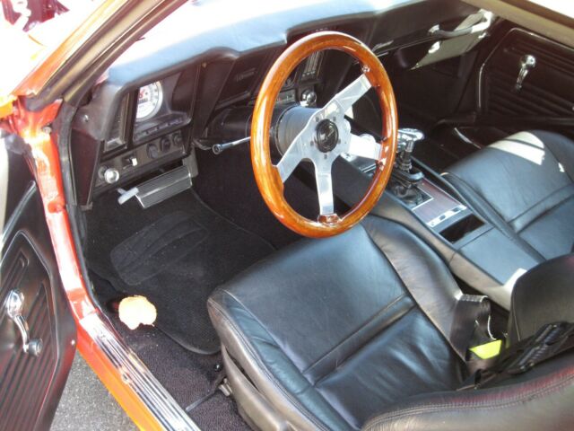 1969 Orange Chevrolet Camaro Coupe