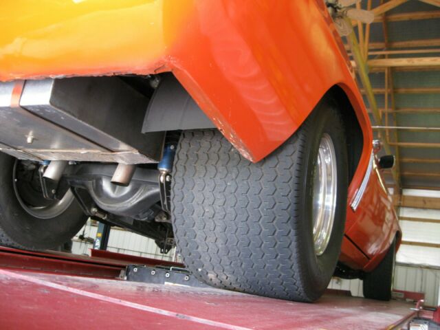 1969 Orange Chevrolet Camaro Coupe