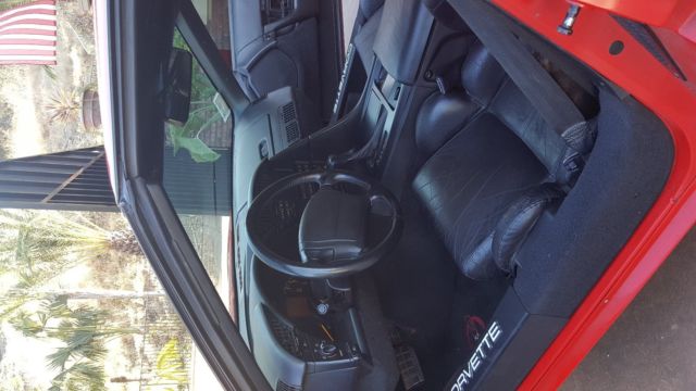 1993 Red Chevrolet Corvette Coupe
