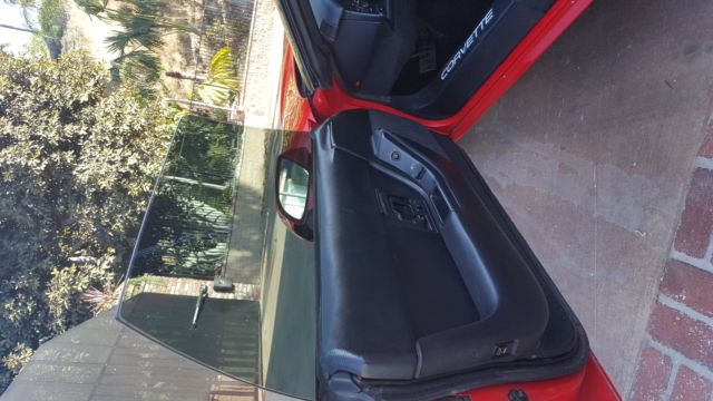 1993 Red Chevrolet Corvette Coupe