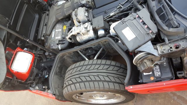 1993 Red Chevrolet Corvette Coupe