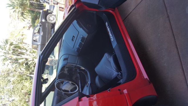 1993 Red Chevrolet Corvette Coupe