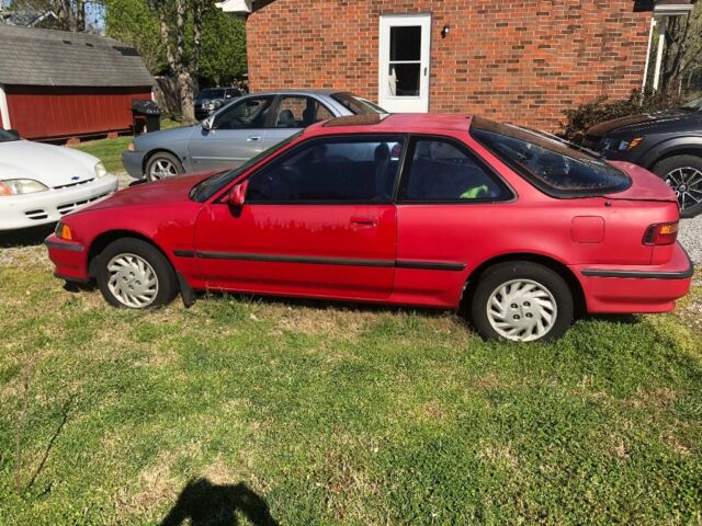 1993 Red Acura Integra Hatchback