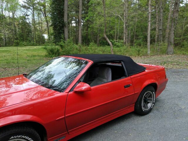 1990 Red Chevrolet Camaro Convertible