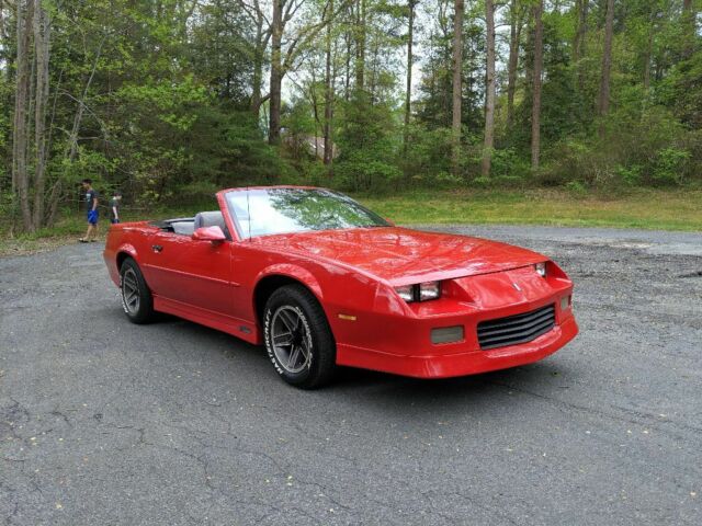 1990 Red Chevrolet Camaro Convertible