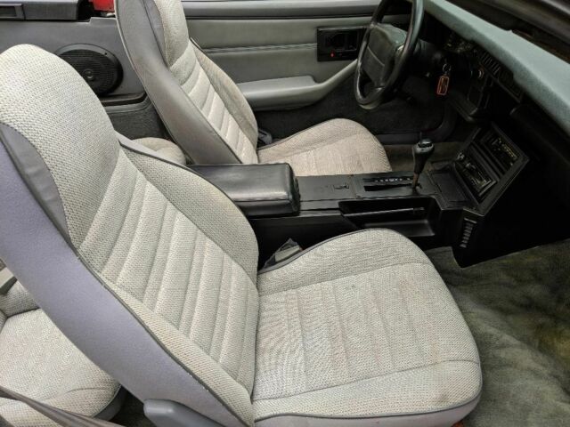 1990 Red Chevrolet Camaro Convertible