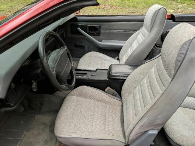 1990 Red Chevrolet Camaro Convertible