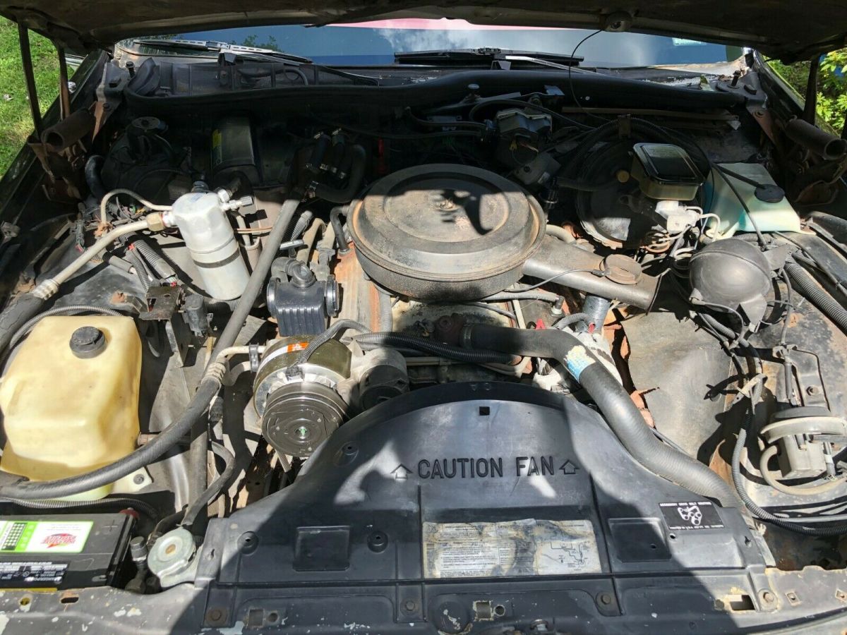 1990 Black Chevrolet Caprice Sedan