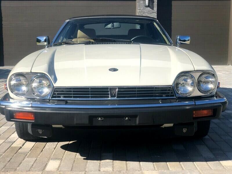 1990 White Jaguar XJS --
