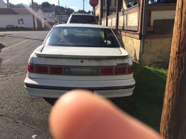 1990 White Chevrolet Lumina