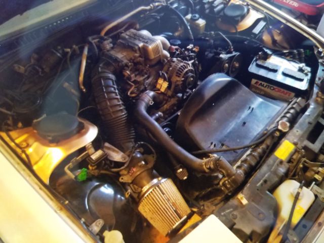 1990 White Mazda RX-7 Coupe