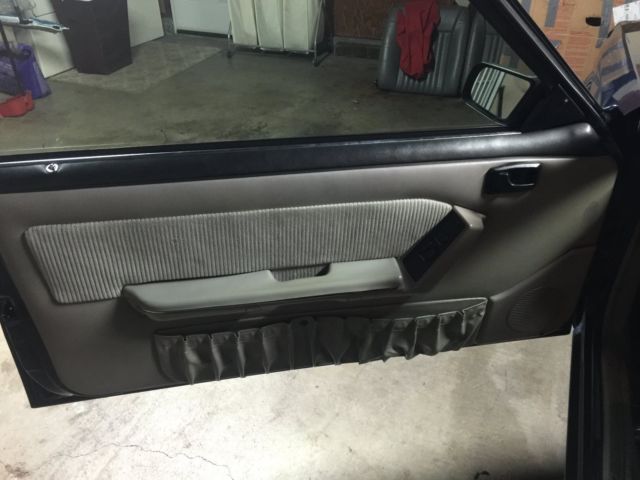 1990 Blue Ford Mustang Coupe