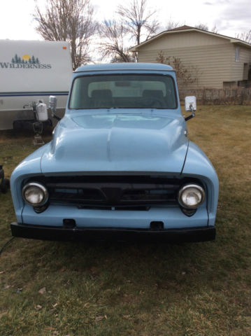 1954 Light blue Ford F-100 Pickup