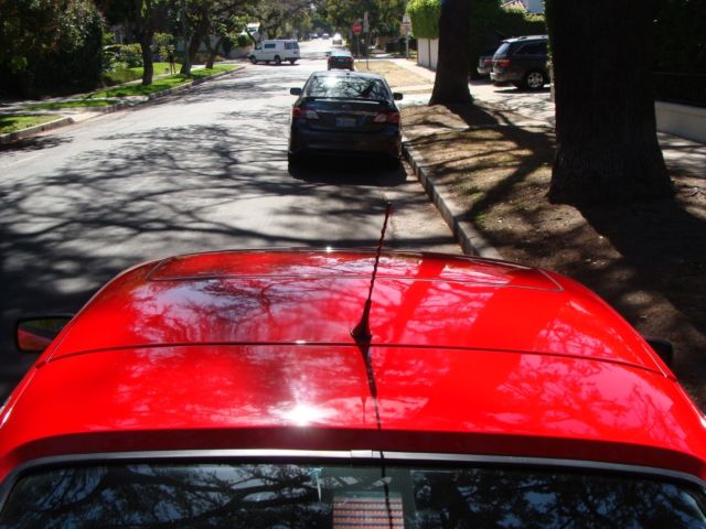 1990 Red Porsche 928 Coupe