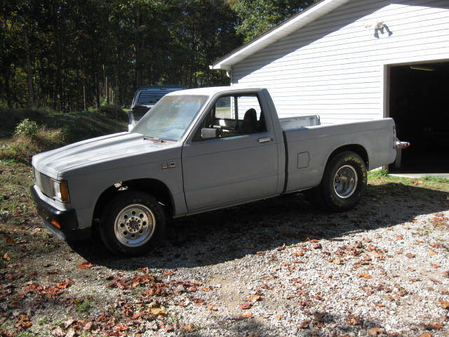 1990 Gray Chevrolet S-10 Standard Cab Pickup