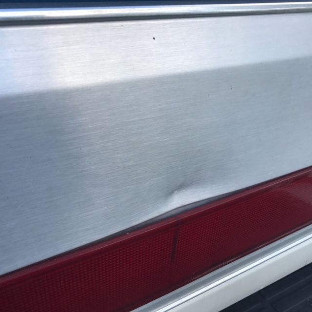 1990 Blue Ford Bronco Wagon
