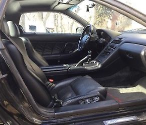 1991 Black Acura NSX Sports car